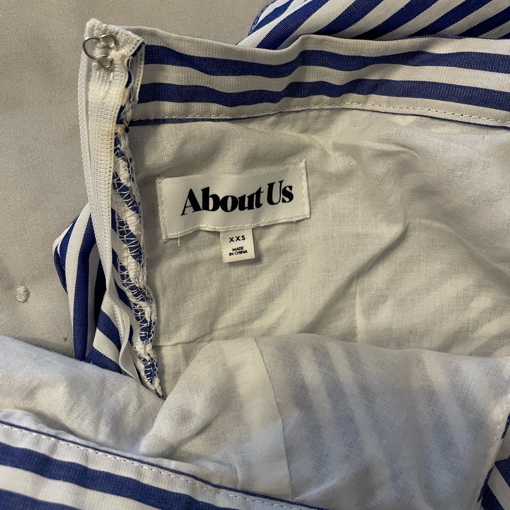 Striped sailor dress